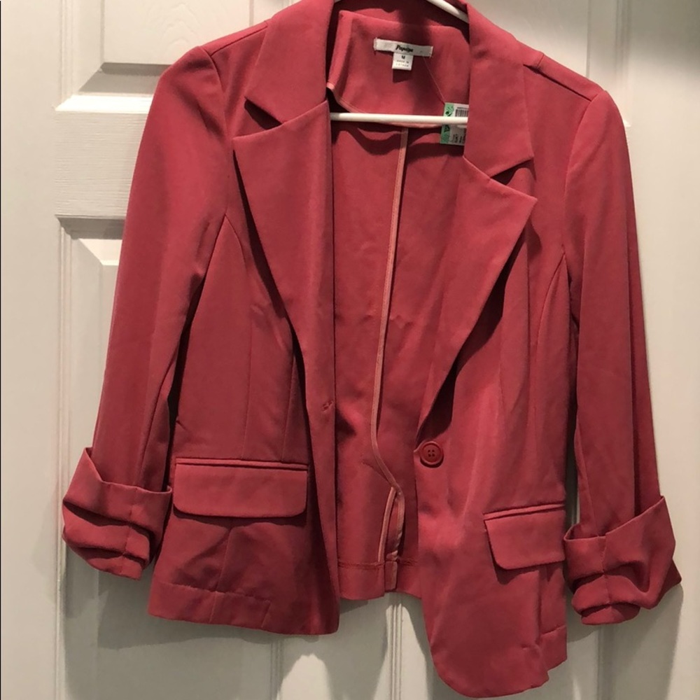 Pinkish/ Coral blazer
